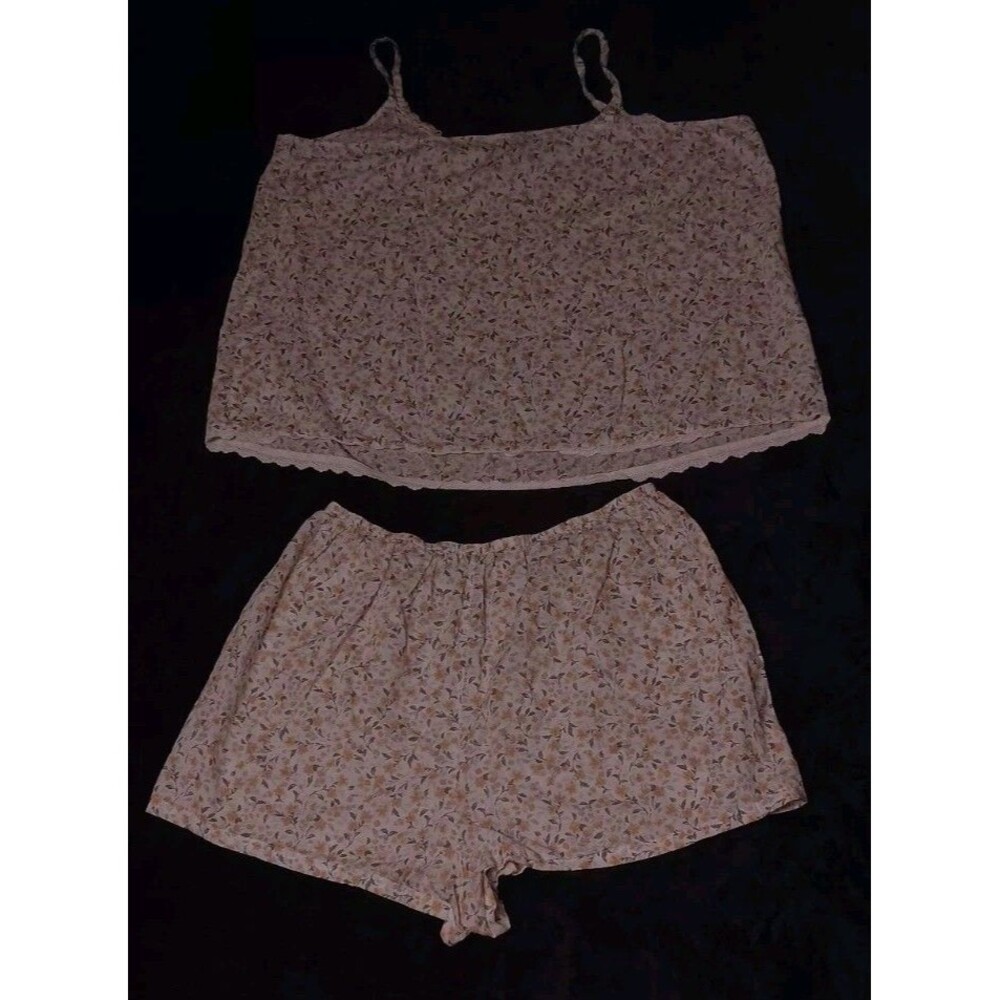 Torrid Sleep 2 Piece Swing Cami & Shorts Pajama Set Size 3 Ditsy Floral Coquette - Picture 13 of 13